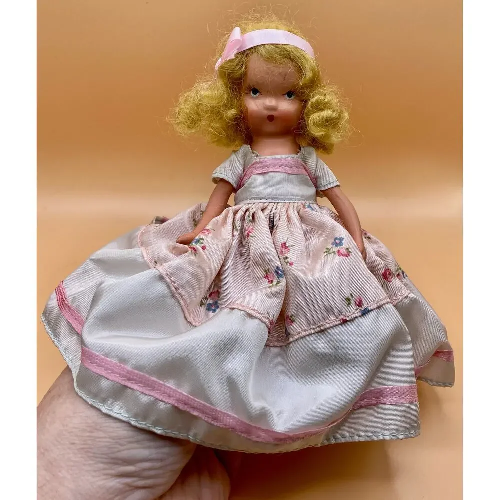 Vintage 40s Nancy Ann Storybook Doll 5.5